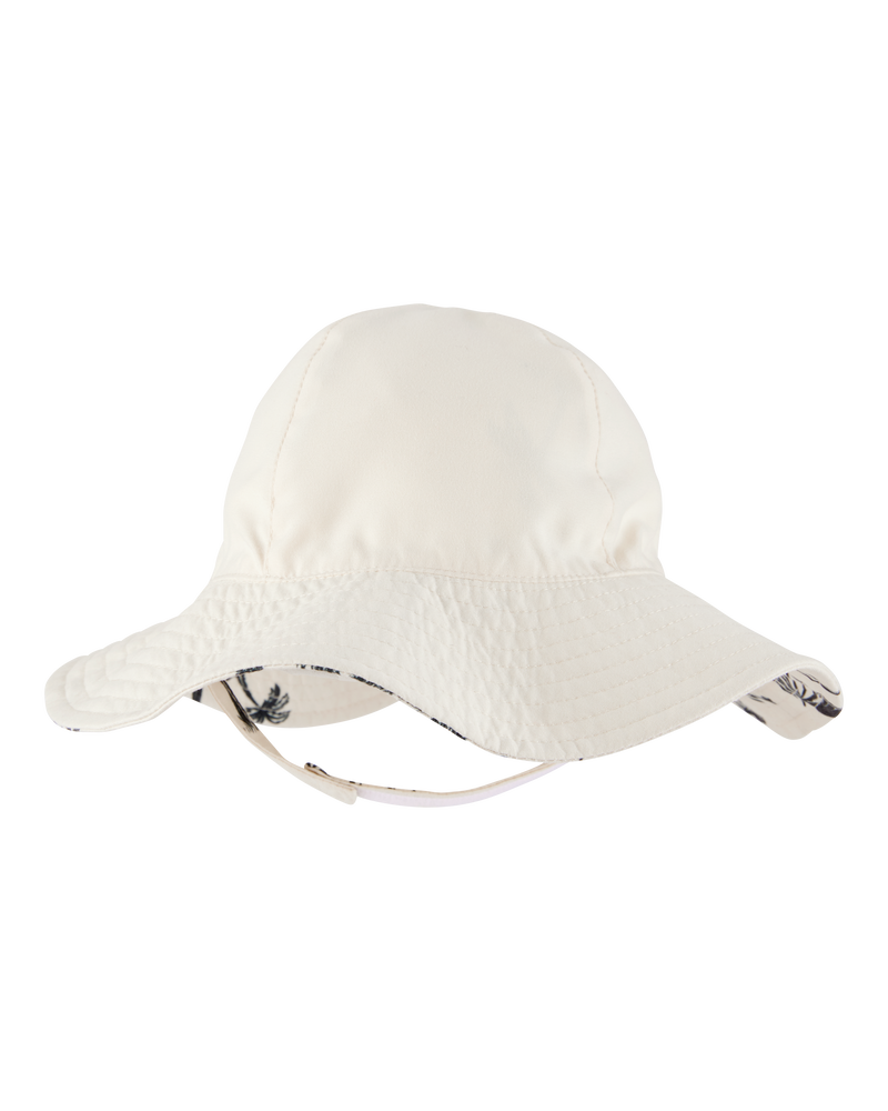 Baby Girl Reversible Swim Hat, image 2 of 3 slides
