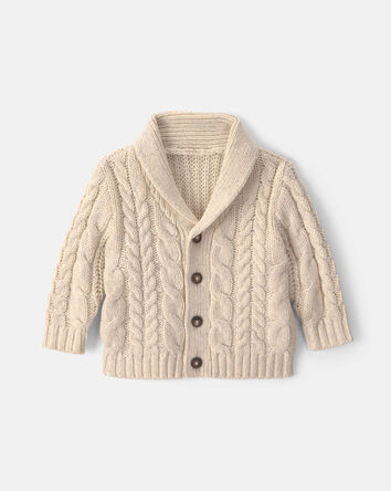 B&eacute;b&eacute; gar&ccedil;on - Cardigan - Cr&egrave;me, 