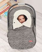 STROLL & GO Car Seat Cover - Grey Feather, image 6 of 10 slides