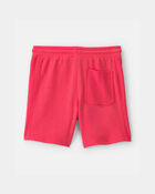 Gar&ccedil;ons - Short en jersey bouclette, style universitaire - Orange, image 2 sur 3 diapositives