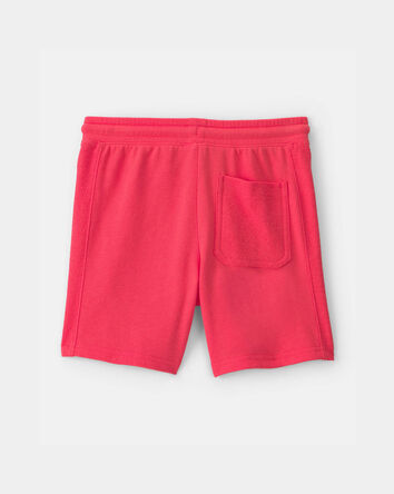 Boys Varsity French Terry Shorts - Orange, 