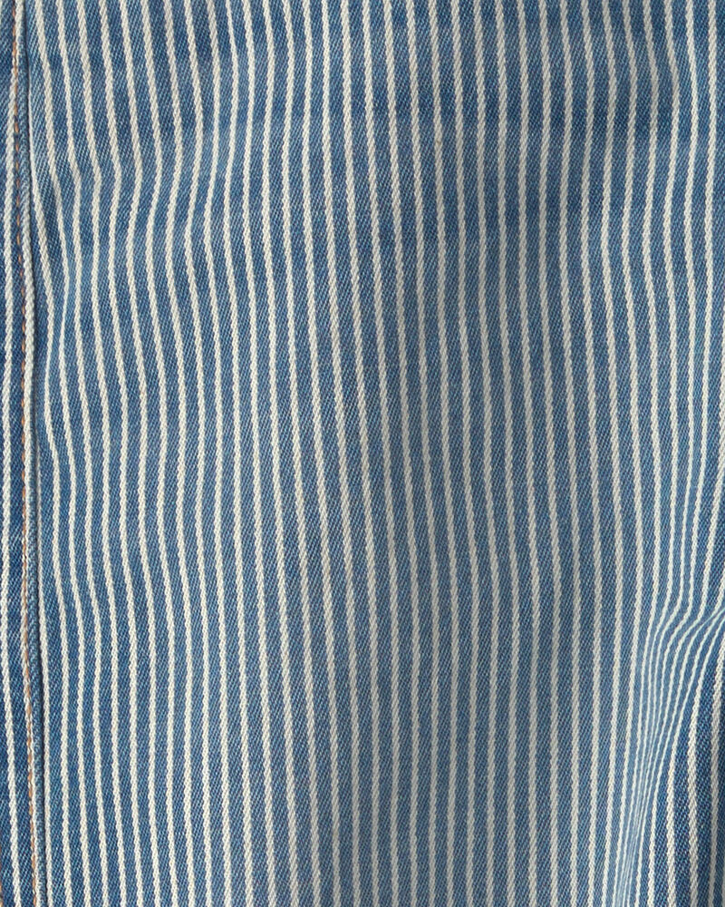Girls Hickory Denim Barrel Jeans - Light Wash, image 7 of 8 slides