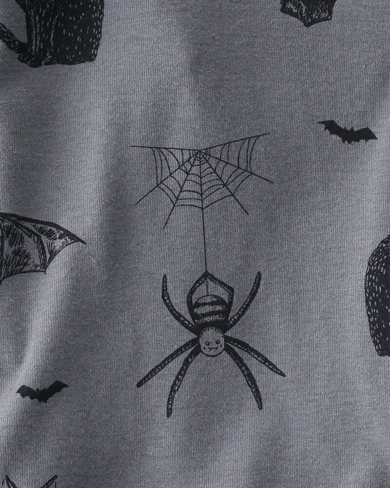 Baby 2-Piece Organic Cotton Pajamas in Spooky Creatures, image 3 of 4 slides