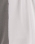 Toddler Striped Pull-On Knit Shorts - Grey, image 5 of 6 slides