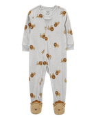Toddler 1-Piece Lion Fleece Footie Pyjamas, image 1 of 5 slides