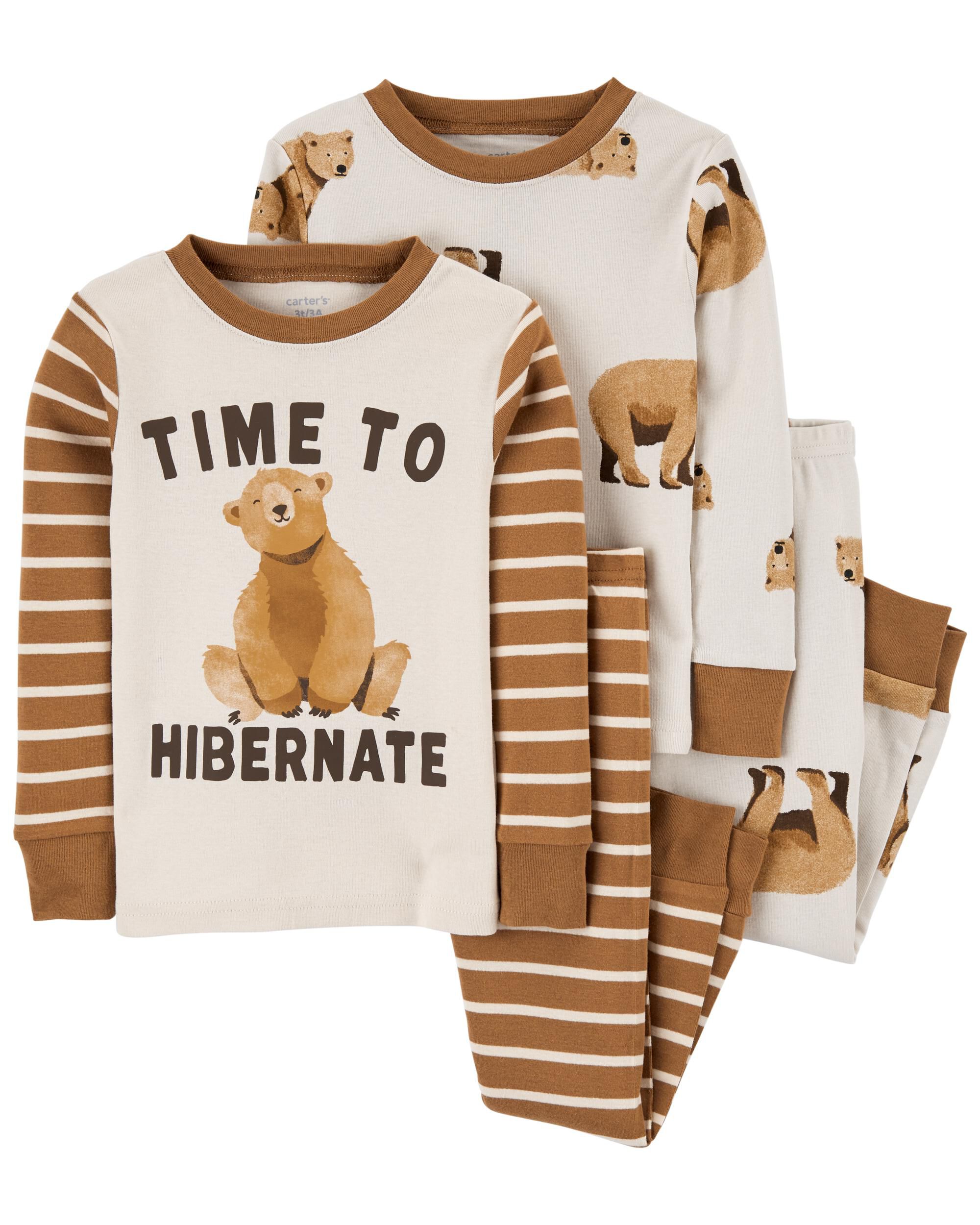 Carters bear pajamas clearance