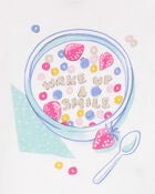 Kid 4-Piece Breakfast Cereal 100% Snug Fit Cotton Pyjamas, image 3 of 4 slides
