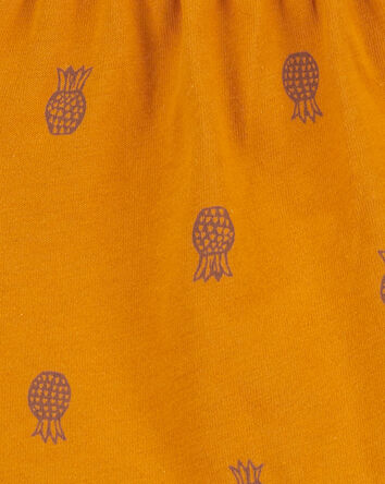 Robe cache-couche à motif d'ananas, 