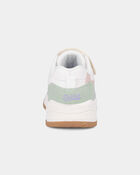 Toddler Girl Colour Block Sneakers - White, image 3 of 6 slides