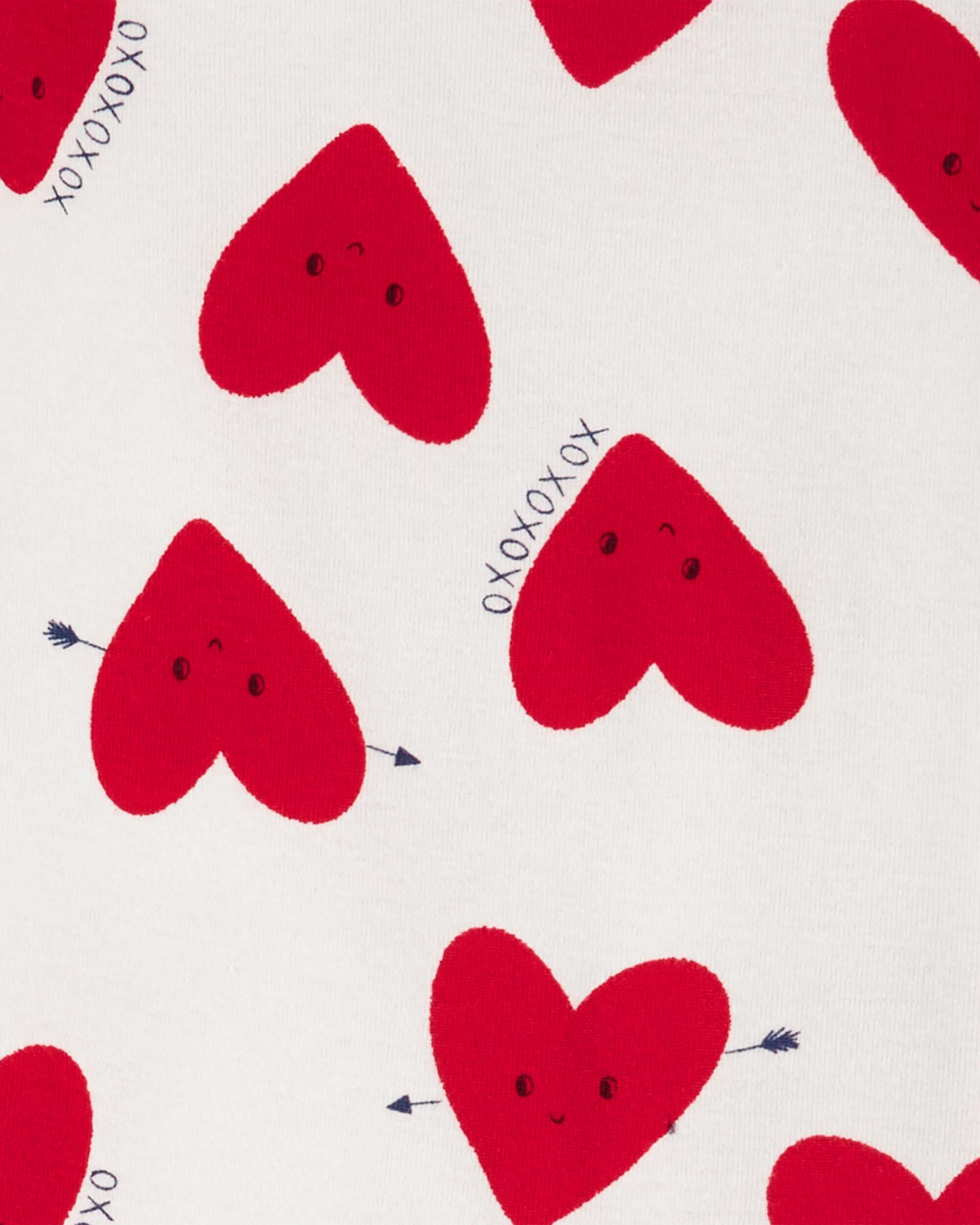 Red Toddler 2 Piece Valentine s Day 100 Snug Fit Cotton Pyjamas Carter s Oshkosh Canada