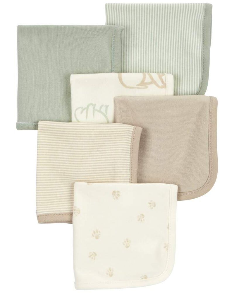 Baby 6-Pack Wash Cloths, image 2 of 2 slides