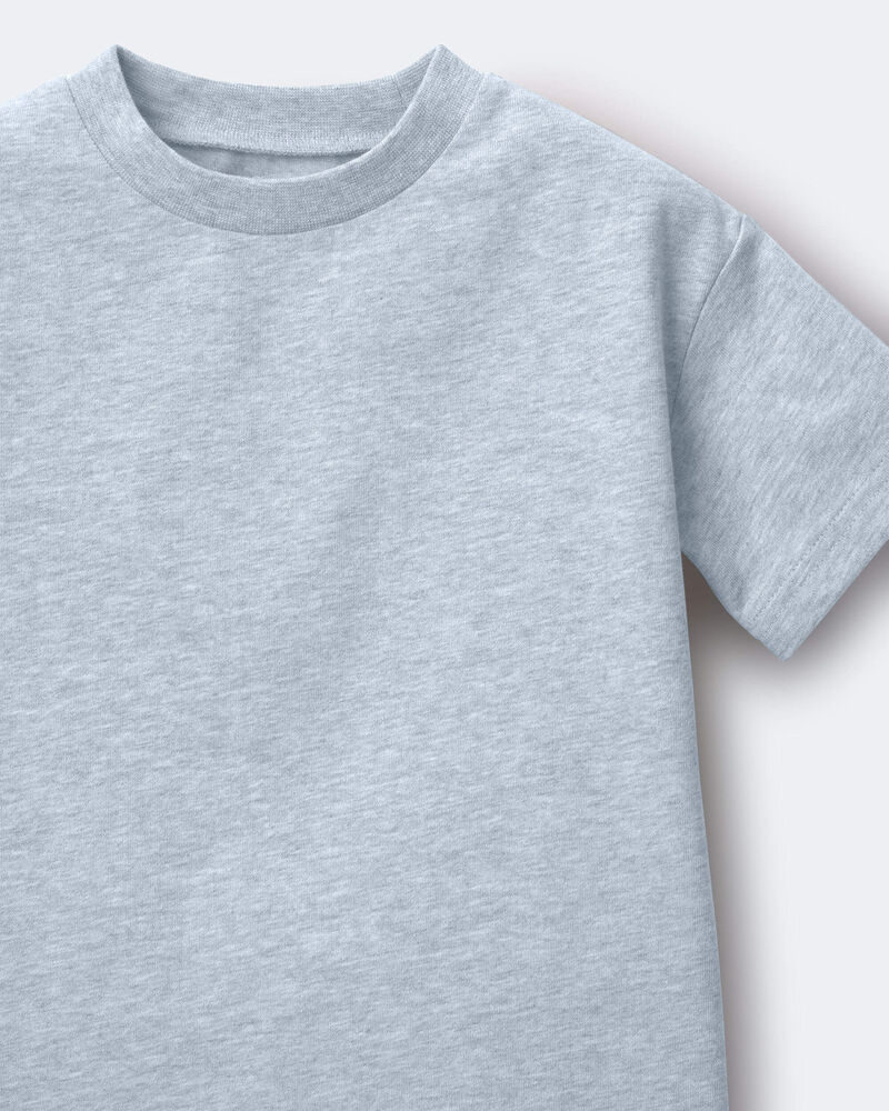 Tout-petit - T-shirt d&eacute;contract&eacute; - Gris clair, image 5 sur 5 diapositives