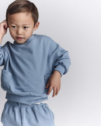Toddler Otter Sweatshirt™ with Pockets - Blue, 