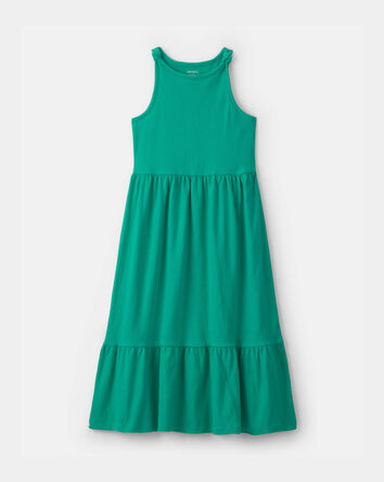 Filles - Robe maxi sans manches - Vert, 