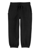 Toddler Pull-On Microfleece Sweatpants, image 3 of 6 slides