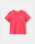 Baby Boy Shark Graphic Tee - Orange, image 1 of 4 slides