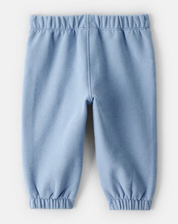 Baby Boy Fleece Pants - Blue, 