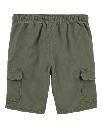Kid Cargo Utility Shorts - Olive, 