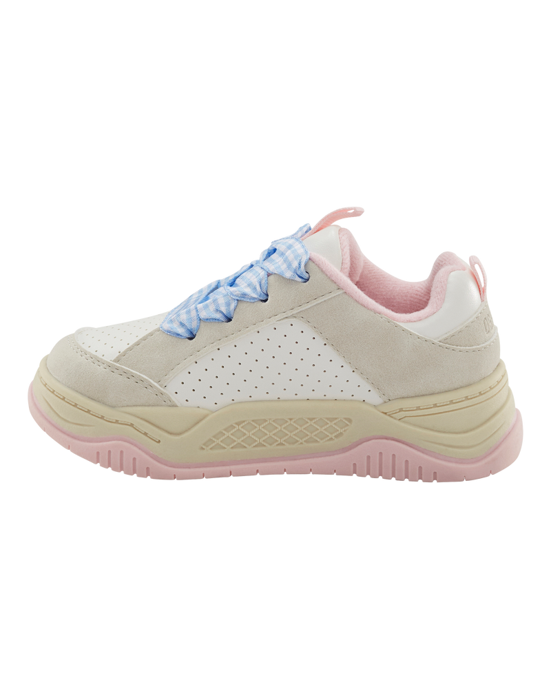 Toddler Casual Sneakers - Pink/Blue, image 6 of 7 slides