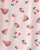 Tout-petit fille - Pyjama 2 pièces PurelySoft à melon d’eau, image 3 sur 5 diapositives