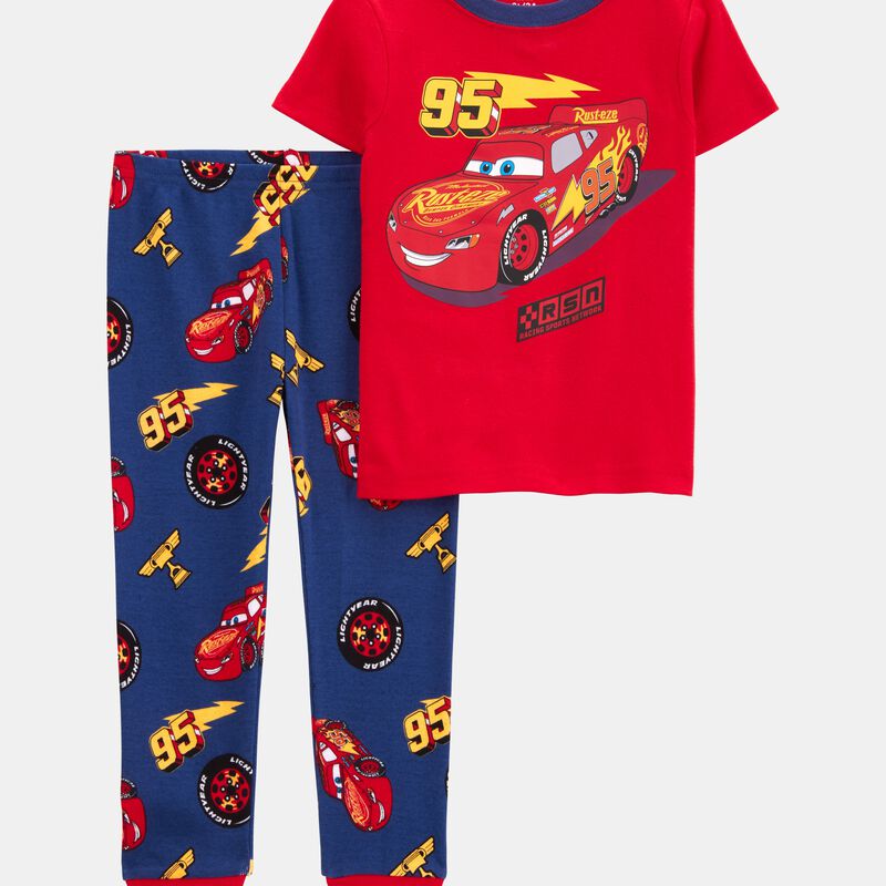 Toddler Boy Cars Snug Fit Cotton 2-Piece Pyjamas Red Carter's