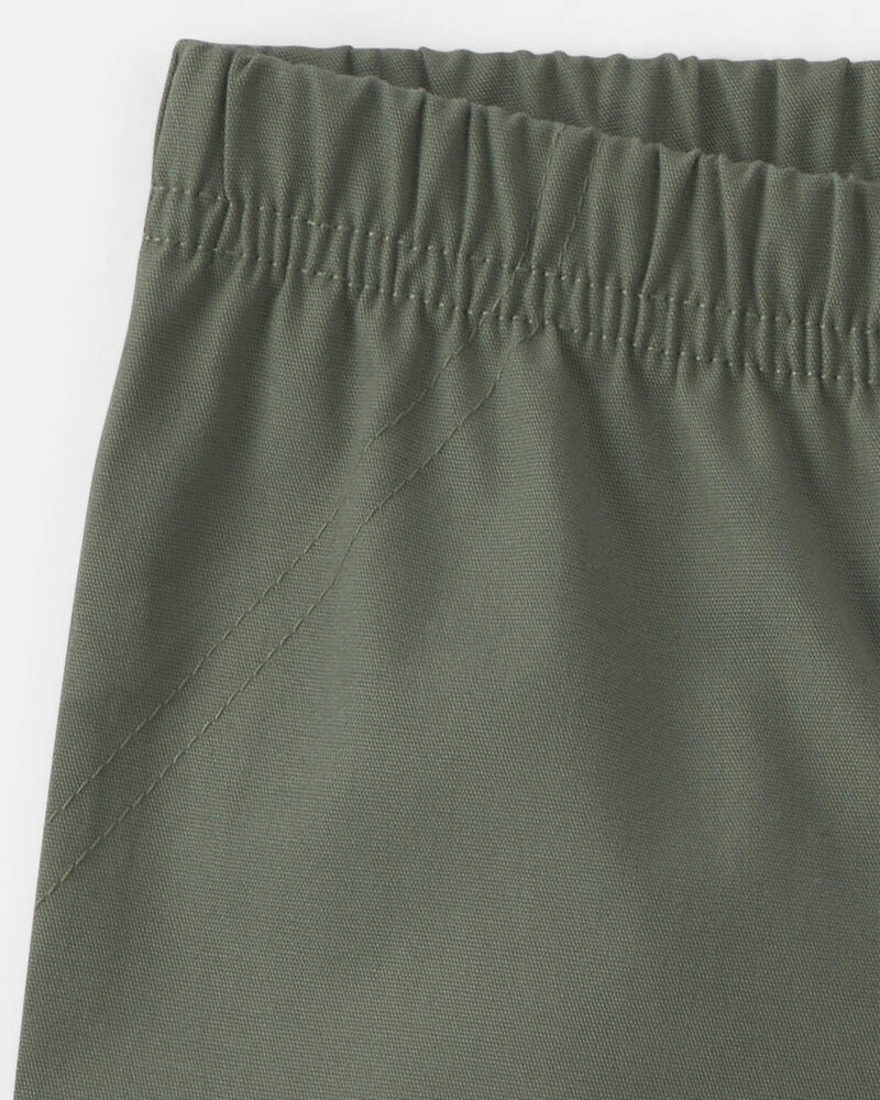 Baby Boy 2-Piece Beachy Van Top & Short Set - Green, image 3 of 4 slides