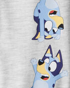 Toddler Bluey French Terry Drawstring Joggers - Grey, image 5 of 5 slides