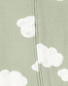 Baby 2-Piece Cloud 2-Way Zip Sleeper Pyjamas & Cap Set, image 2 of 4 slides