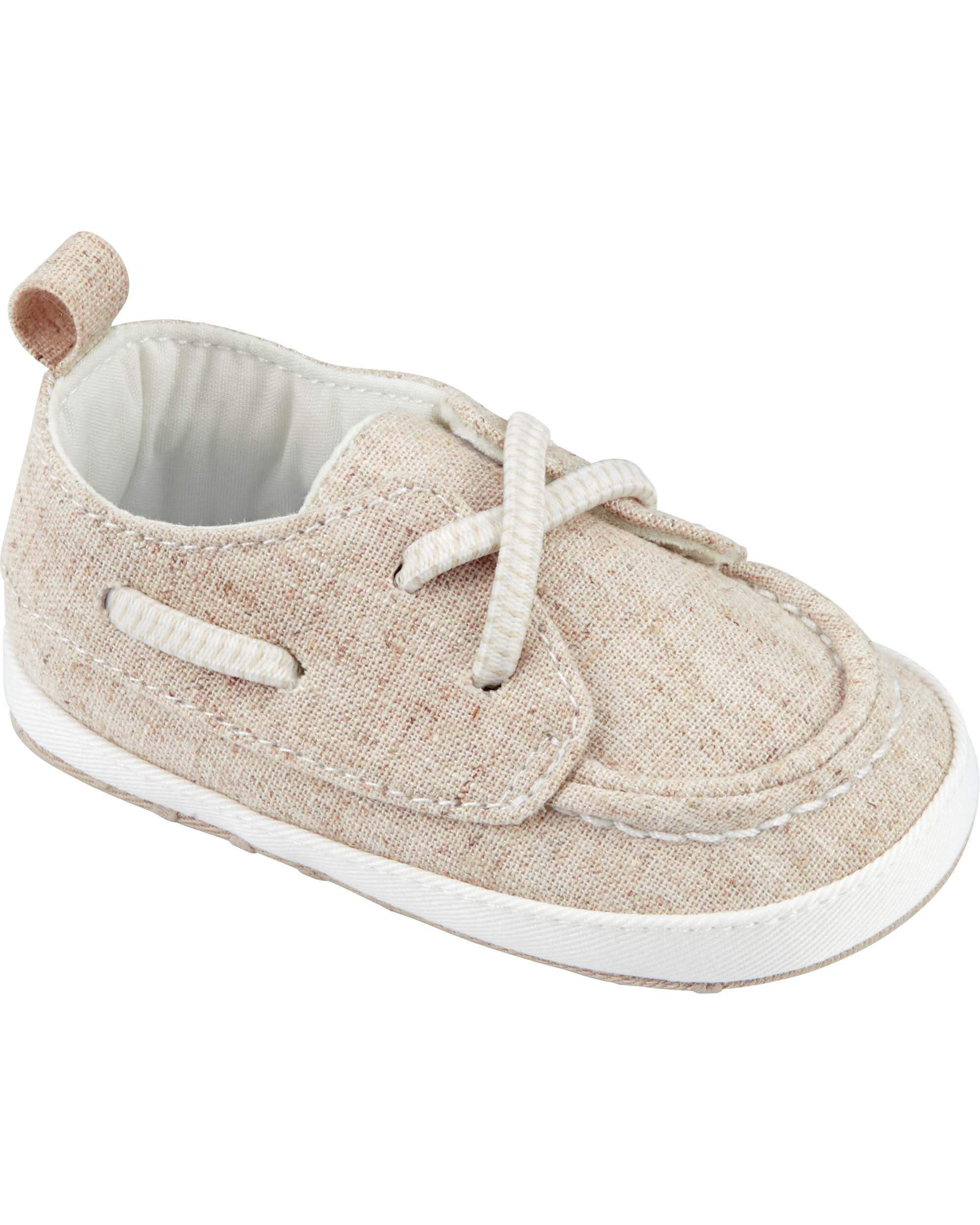 Linen Boat Shoes Carter s Oshkosh Canada