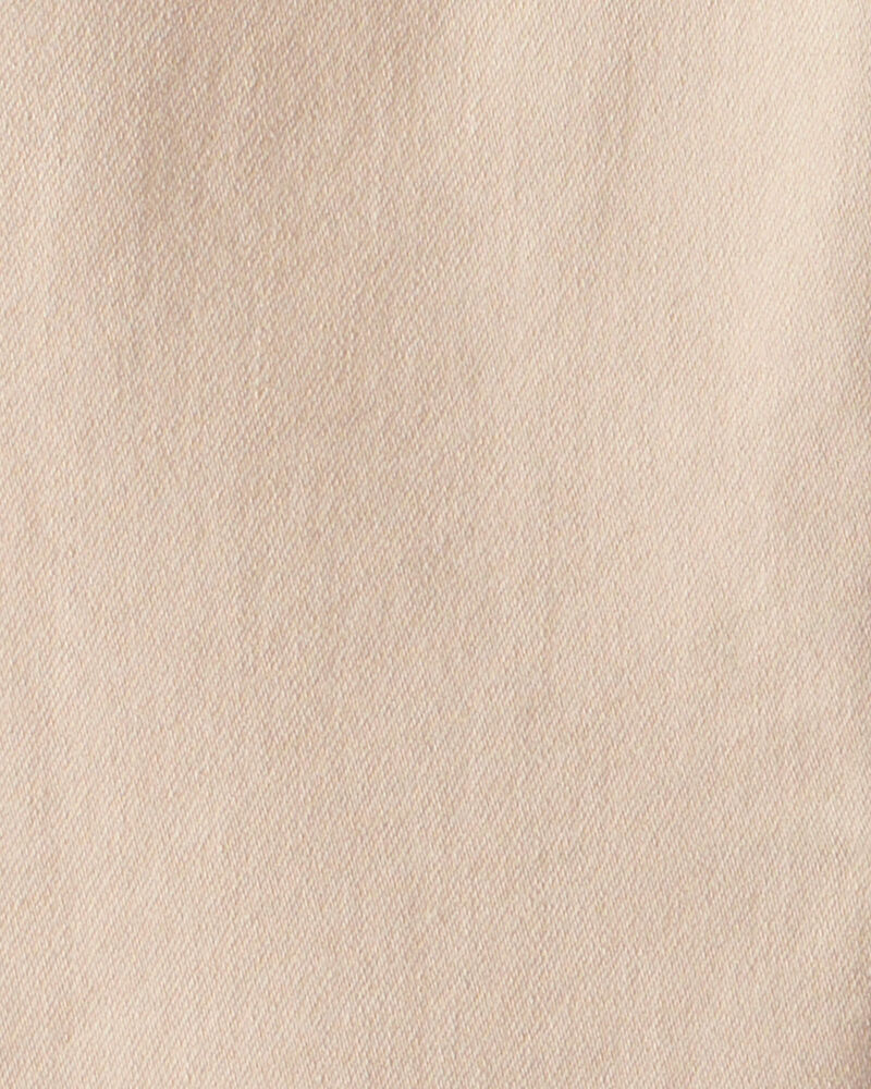 Toddler Boy Cotton Pull-On Fashion Pants - Tan, image 5 of 6 slides