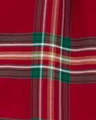 Kid Plaid Sateen Holiday Dress, image 3 of 6 slides