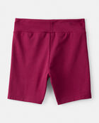 Girls Knit Bike Shorts - Red, image 2 of 4 slides