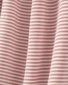 Toddler Girl 1-Piece Striped PurelySoft Footie Pyjamas, image 2 of 5 slides