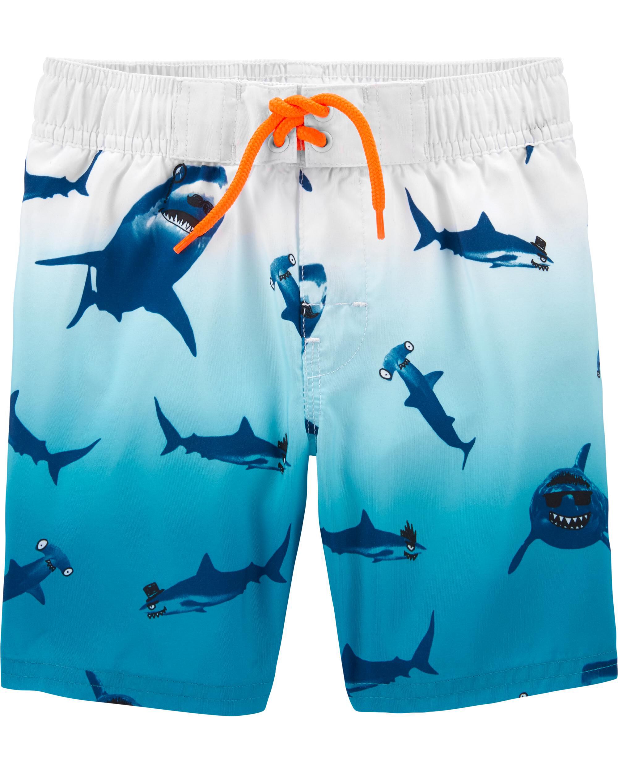 baby shark swim shorts