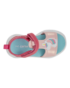 Toddler Unicorn Rainbow Light Up Sandals, image 4 of 7 slides