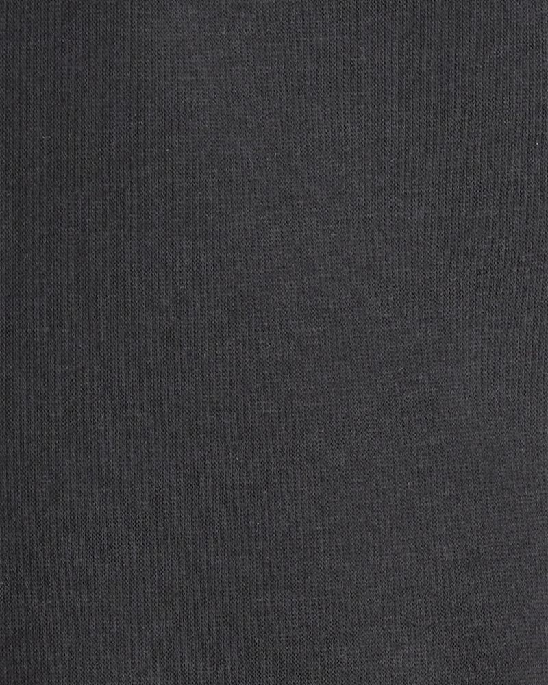 Girls Pull-On Stretch Leggings - Black, image 4 of 5 slides