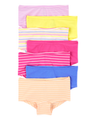 Kid 7-Pack Boyshort Cotton Underwear, image 1 of 2 slides