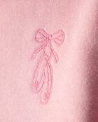 Baby Girl 2-Piece Ballet Long-Sleeve Hoodie & Pant Set - Pink, image 6 of 7 slides