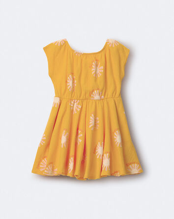 Tout-petit fille - Robe Avenue Twirl&trade; &agrave; imprim&eacute; Rayon de soleil - Jaune dor&eacute;, 