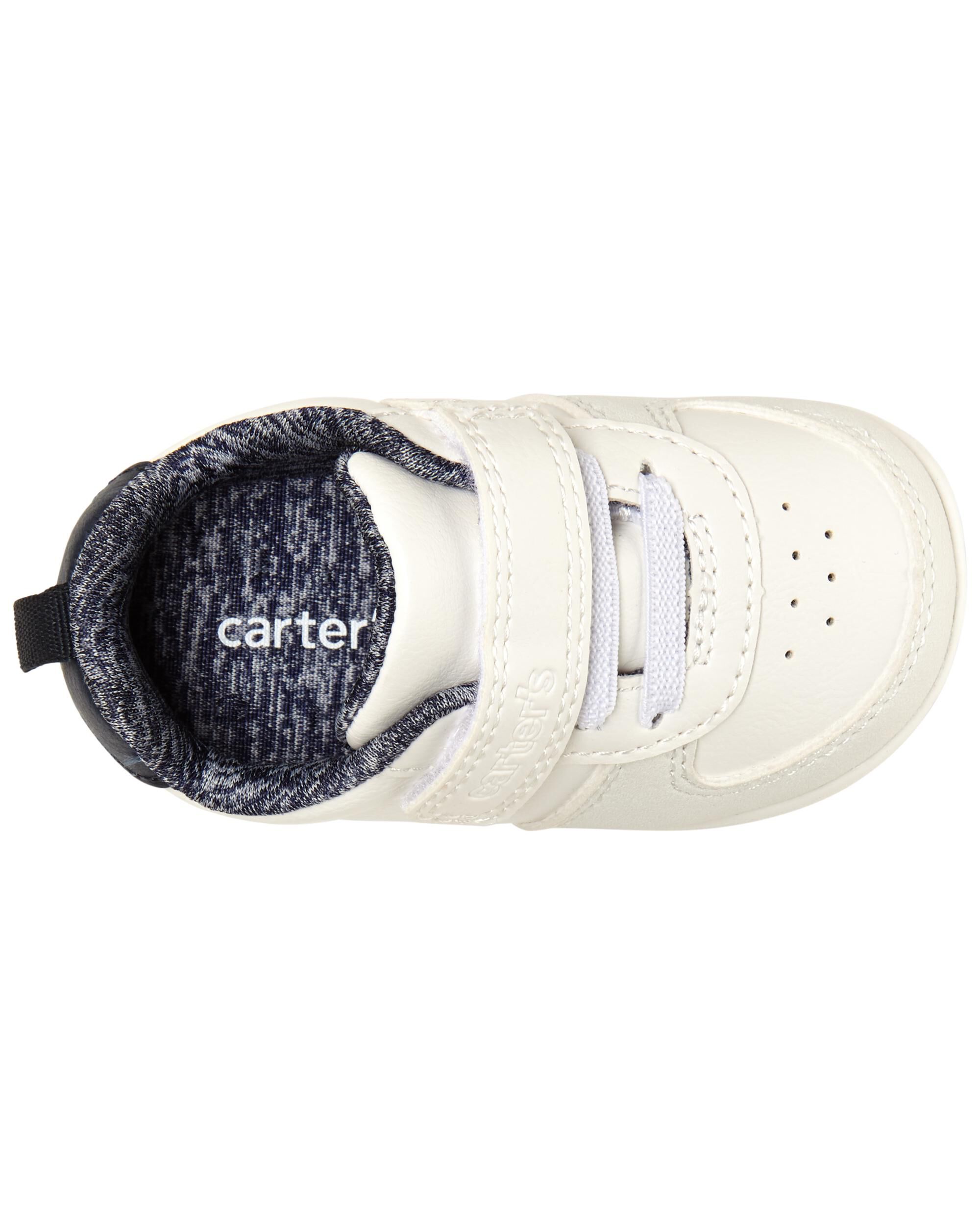 White Baby Every Step Sneakers Carter s Oshkosh Canada