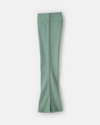 Filles - Ensemble 2 pi&egrave;ces haut manches longues &agrave; motif papillon et pantalon en molleton - Vert, image 3 sur 5 diapositives