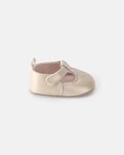B&eacute;b&eacute; fille - Chaussures Charles IX &agrave; talon plat &agrave; motif ajour&eacute; - Blanc, image 4 sur 8 diapositives