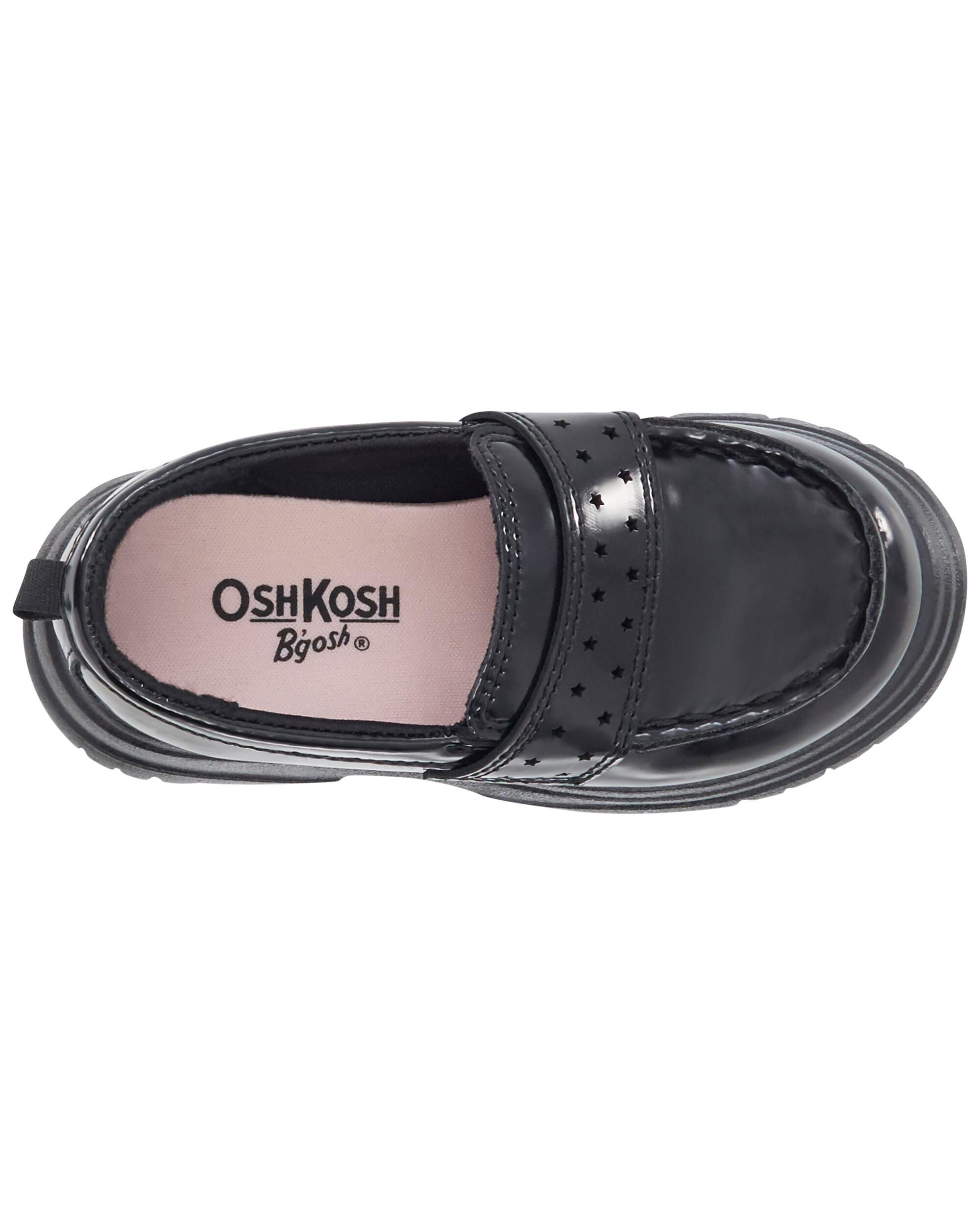 Toddler Girls Toddler Block Heeled Slip On Loafers 5 OshKosh Bgosh
