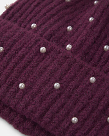 Filles - Tuque Pearly Kombi - Mauve, 