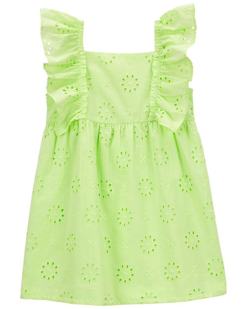 Toddler Eyelet Flutter Top, image 1 of 4 slides