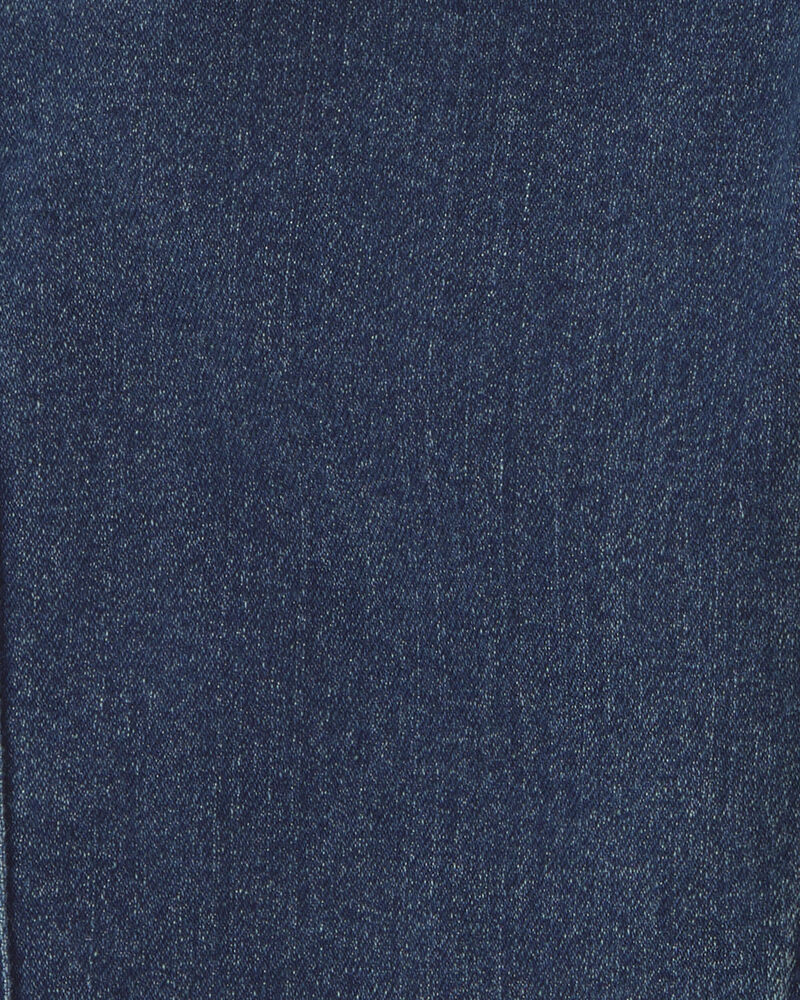 Toddler Boy Denim Joggers - Medium Wash, image 3 of 4 slides