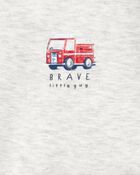 Baby Boy 3-Piece Fire Truck Little Character Set®, image 3 of 5 slides