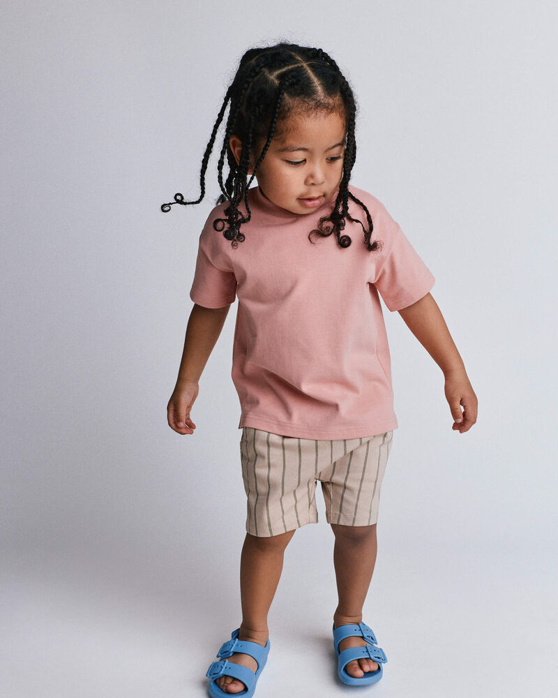 Tout-petit - T-shirt d&eacute;contract&eacute; - P&ecirc;che, image 1 sur 5 diapositives