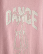 Toddler Girl 'Dance' Long-Sleeve Graphic Tee - Pink, image 2 of 4 slides