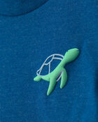 Tout-petit gar&ccedil;on - T-shirt &agrave; imprim&eacute; tortue de mer - Bleu, image 2 sur 3 diapositives
